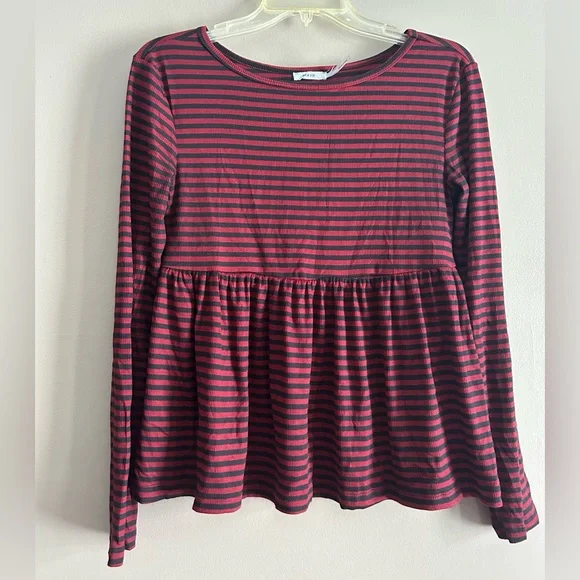 Kimchi Blue Striped Top - Picture 1 of 9